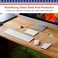 RostiKong Clear Desk Cover Protector 14 x 24 Desk Pad Mat Blotter on Top of Desks Transparent PVC Table Protector Rectangle Desk Mat Table Cover for Office Writing Desktop Dresser with Mouse Pad