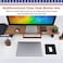 RostiKong Clear Desk Cover Protector 14 x 24 Desk Pad Mat Blotter on Top of Desks Transparent PVC Table Protector Rectangle Desk Mat Table Cover for Office Writing Desktop Dresser with Mouse Pad