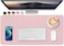 SUJAYU Dual Sided PU Leather Desk Pad Mouse Pad Office Desk Mat NonSlip Laptop Desk Pad Waterproof Desk Writing Pad for Office and Home 236 x 118 PinkLight Blue
