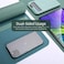 YSAGi Desk Mat Desk Pad 354 x 17 Laptop Leather Desk Pad Protector Large Leather Desk Blotter for Keyboard and Mouse DualSided Desk Writing Pad for Office Pistachio Green Green Blue
