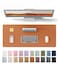 YSAGi Desk Pad Protector Large Mouse Mat NonSlip PU Leather Waterproof Laptop Desk Blotter Writing Pad for Office and Home 236 x 138 Brown
