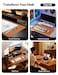 YSAGi Desk Pad Protector Large Mouse Mat NonSlip PU Leather Waterproof Laptop Desk Blotter Writing Pad for Office and Home 236 x 138 Brown