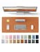 YSAGi Desk Pad Protector Large Mouse Mat NonSlip PU Leather Waterproof Laptop Desk Blotter Writing Pad for Office and Home 236 x 138 Brown