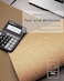 YSAGi DoubleSided Desk Pad 315x157Leather Desk Mat Eco Cork Desk Pad ProtectorLarge Mouse PadWaterproof Desk Blotter for OfficeHomeKhaki