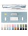 YSAGi Leather Desk Protector Office Mat Large Mouse Mat NonSlip PU Leather Blotter Laptop Desk Pad Waterproof Writing Pad for Office and Home Ice Blue 236 x 138