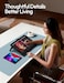 YSAGi Leather Desk Protector Office Mat Large Mouse Mat NonSlip PU Leather Blotter Laptop Desk Pad Waterproof Writing Pad for Office and Home Ice Blue 236 x 138