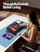 YSAGi Leather Desk Protector Office Mat Large Mouse Mat NonSlip PU Leather Blotter Laptop Desk Pad Waterproof Writing Pad for Office and Home Sea Blue 236 x 138