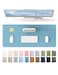 YSAGi Leather Desk Protector Office Mat Large Mouse Mat NonSlip PU Leather Blotter Laptop Desk Pad Waterproof Writing Pad for Office and Home Sea Blue 236 x 138