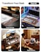 YSAGi Leather Desk Protector Office Mat Large Mouse Mat NonSlip PU Leather Blotter Laptop Pad Waterproof Writing Pad for Office and Home Chocolate 236 x 138