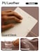YSAGi Leather Desk Protector Office Mat Large Mouse Mat NonSlip PU Leather Blotter Laptop Pad Waterproof Writing Pad for Office and Home Chocolate 236 x 138