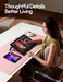 YSAGi Leather Desk Protector Office Mat Large Mouse Mat NonSlip PU Leather Blotter Laptop Pad Waterproof Writing Pad for Office and Home Light Pink 236 x 138