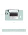 YSAGi NonSlip Leather Desk Pad Waterproof Laptop Computer Desk Keyboard Mat Table Protector Blotter Mat Large Mouse Pad for OfficeWorkHomeDecorMint Green 236 x 137