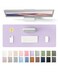 YSAGi PU Leather Desk Pad Protector NonSlip Waterproof Desk Mat for Office Home Easy Clean Large Mouse Pad Laptop Writing Blotter 236x138 Light Purple