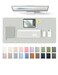 YSAGi Leather Desk Protector Office Mat Large Mouse Mat NonSlip PU Leather Blotter Laptop Desk Mat Waterproof Writing Pad for Office and Home Light Grey 354 x 17