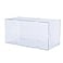 Deflecto Stackable Open Cube Organizer Desk and Craft Organizer Clear Large 6W x 6H x 12D 350501