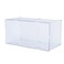Deflecto Stackable Open Cube Organizer Desk and Craft Organizer Clear Large 6W x 6H x 12D 350501