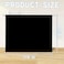 YNXPTBNC 25 Packs Hanging File FoldersBlack Letter Size File FolderDesigned for Bulky FilesFiling Cabinet15 Adjustable Tabs for OfficeSchoolHome