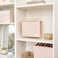 BLU MONACO 12 Pack Decorative Hanging File Folders Letter Size with Adjustable Tabs Pink Filing Folders with Gold Foil Design Cute Hanging Folder Set for Office or Filing Cabinet