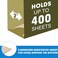 RAZCC Extra Capacity Hanging File Folders 60 Pack Letter Size Reinforced Hanging Folders with Heavy Duty 2 Inch Expansion for Bulky Files Filing Cabinet Adjustable Tabs Green