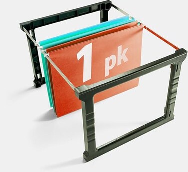 Officemate Plastic Hanging File Frame 2427 Letter and Legal Size 1 Set 91970