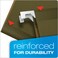 Pendaflex 415215 Hanging File Folders No Tabs letter Green