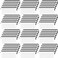 Smarpau 60pcs Zipper Pencil Pouch 93 x 47 Small Pencil Cases Bulk Waterproof Mesh Zipper Pouch Bags for Organizing Travel Office