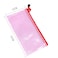 GCAMX 5PCS A6 Small Zipper Envelope Document Storage Pouch BagZipper Mesh Pouch Waterproof Zipper File BagsMultipurpose Travel Bags for Office Supplies