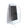 APSOONSELL Clear Acrylic Remote Control Holder Small Media Storage Box TV Control Caddy Smart Phone Station 1 Compartment
