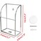 APSOONSELL Clear Acrylic Remote Control Holder Small Media Storage Box TV Control Caddy Smart Phone Station 1 Compartment