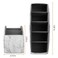 SITHON Remote Control Holder with 5 Compartments PU Leather Remote Caddy Desktop Organizer Store TV DVD BluRay Media Player Heater Controllers Marble