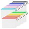 SUNEE Plastic Mesh Zipper Pouch 11x16 in 9 Colors 18 PacksExtra Large WaterResistant Zip Bag for School Office Supplies Puzzles Games Organizing Storage
