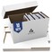 Invested Alliance Premium Short Comic Book Storage Box Organizer with Lid Thick Cardboard Comic Storage Box For Collectibles Fits 150175 CurrentSilver Age Heavy Duty Stackable