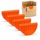 Tiger Taco Box Clips Make Packing and Unpacking Boxes Easier Set of 4 s ABS Plastic