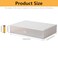 kulusion Desk Organizer with Drawers Stackable Storage Drawers Plastic Compact Desk Storage Box Great for Office School Home Small Space 1drawers White