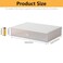 kulusion Desk Organizer with Drawers Stackable Storage Drawers Plastic Compact Desk Storage Box Great for Office School Home Small Space 1drawers White