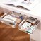 TooCust 2 Pack Under Desk Storage Drawers Slide OutDrillOn or SelfAdhesiveLargeMedium Drawer Under Desk Organizer Under Table Drawer for Home Office School Organization and Storage