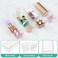 WOWBOX 12 Pack Clear Drawer Organizer Set Acrylic Drawer Storage Trays Storage Bins for Makeup Cosmetics Jewelries Utensils Gadgets Office