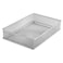 YBM HOME Silver Mesh Drawer Cabinet and or Shelf Organizer Bins School Supply Holder Office Desktop Organizer Basket 1590s 1 6x9x2 Inch