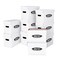 BCW Short Comic Storage Box 10 Pack Holds 150175 CurrentSilver Age Comics Stackable Durable 200 lb Strength