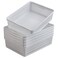 Aebeky A4 Size Plastic Paper Storage TraysDesktop File Organizer Baskets6Packs White