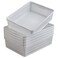 Aebeky A4 Size Plastic Paper Storage TraysDesktop File Organizer Baskets6Packs White