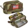 ATRIPACK Tactical 4 Compartments Pencil Case for Boys Big Canvas Pen Pouch Bag Large Capacity Pen Box Tool Bag for Middle School College Office Organizer for Kids Men Women Adult Teens