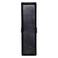 DiLoro Leather Double Pen Case Pencil Pouch Holder for Two Fountain Ballpoint Rollerball Pens and Pencils Black