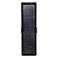 DiLoro Leather Double Pen Case Pencil Pouch Holder for Two Fountain Ballpoint Rollerball Pens and Pencils Black