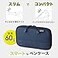 LIHIT LAB Compact Pen Case Pencil Case Water Stain Repellent35 x 65 Red A76873