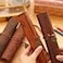 MAGICLULU Retro Treasure Map Roll up Pencil Case Leather Large Capacity Pencil Pouch Organizer for Art Supplies and Makeup Brushes 819X819 Inches