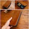 MIVLXLX Leather Pencil Case Organizer with Zipper Portable Pen Case Storage for Drawing Pencils and Markers