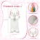 BB FUN Plush Pencil Case for Girls HOUSE 3D Plush Animal Pencil Pouch for Kids Medium Storage Pen Bag for School SuppliesRabbit
