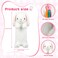 BB FUN Plush Pencil Case for Girls HOUSE 3D Plush Animal Pencil Pouch for Kids Medium Storage Pen Bag for School SuppliesRabbit