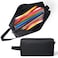 Reaeon Pencil Case Large Capacity Pencil Pouch Stationery Organizer Bag for Office College School Cosmetic Bag For Teens Adults Black